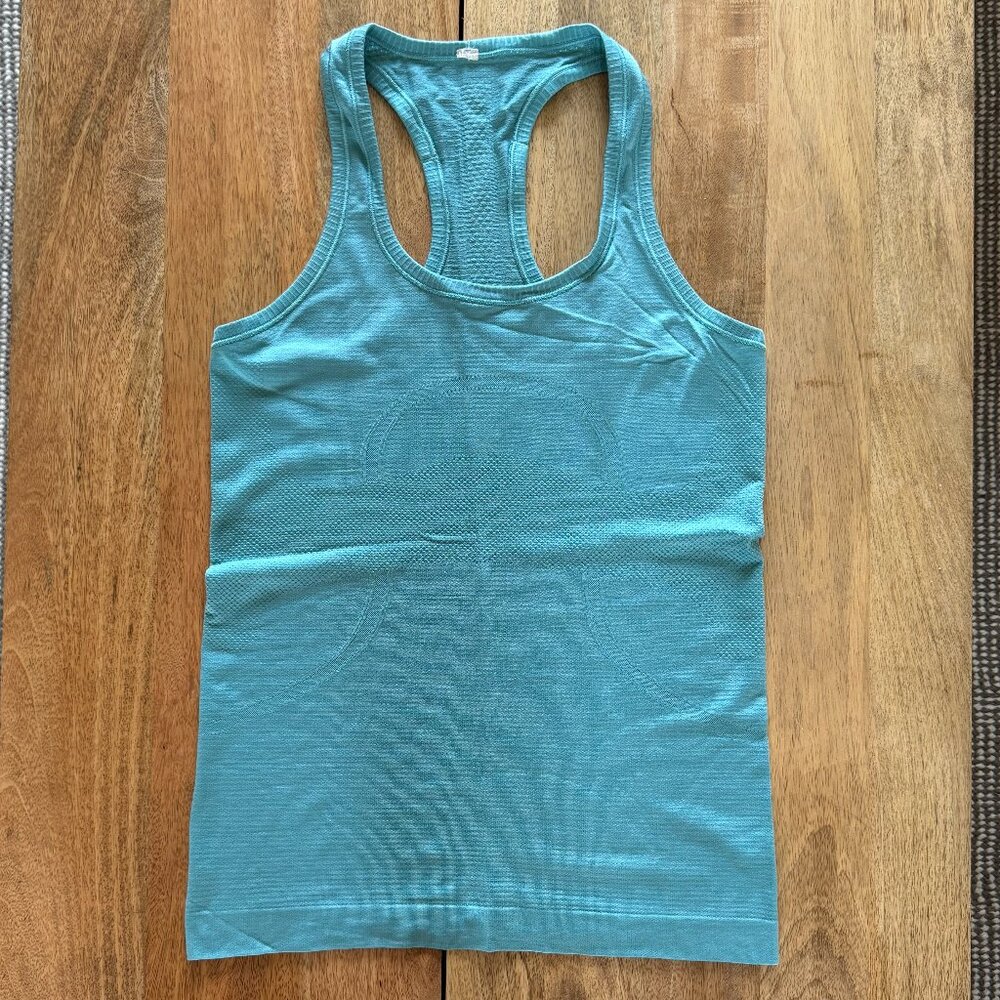 lululemon athletica Teal Tank Top
